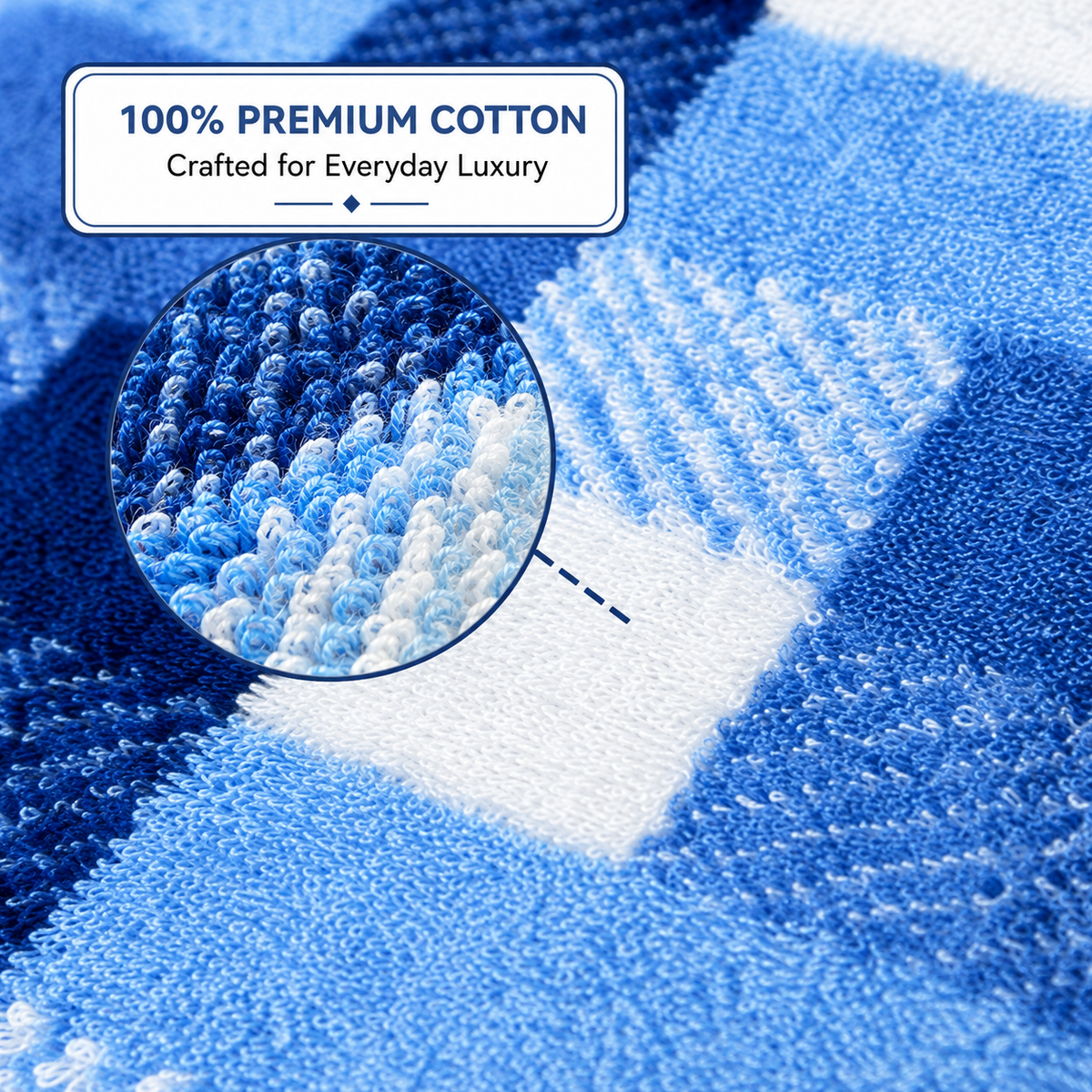 Ocean Fresh & Berry Blush Solapur Hand Towels | Set of 2