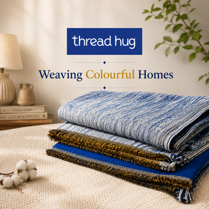 Blue Horizon Calm Solapur Blanket