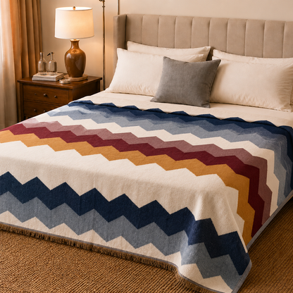 Mountain Mist Cozy Solapur Throw Blanket