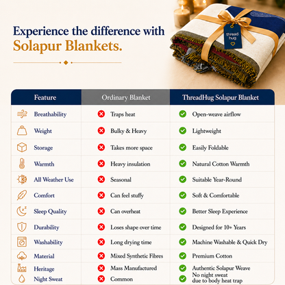Mountain Mist Cozy Solapur Throw Blanket